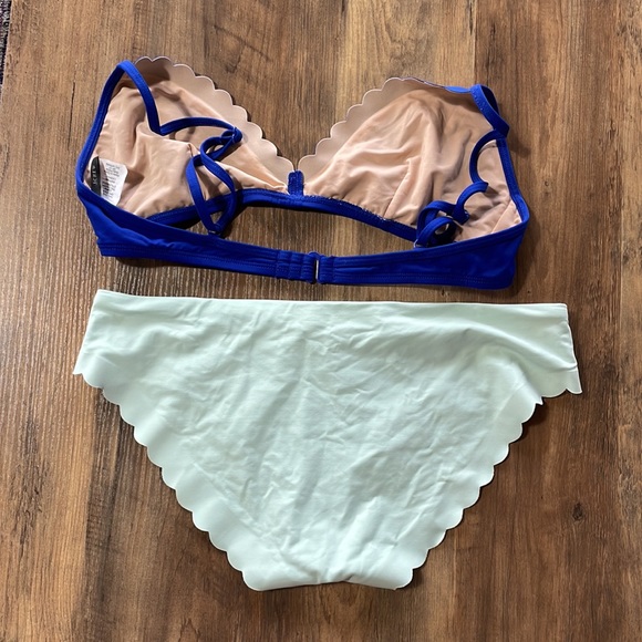 J Crew swim. Scalloped bikini. - Picture 7 of 7